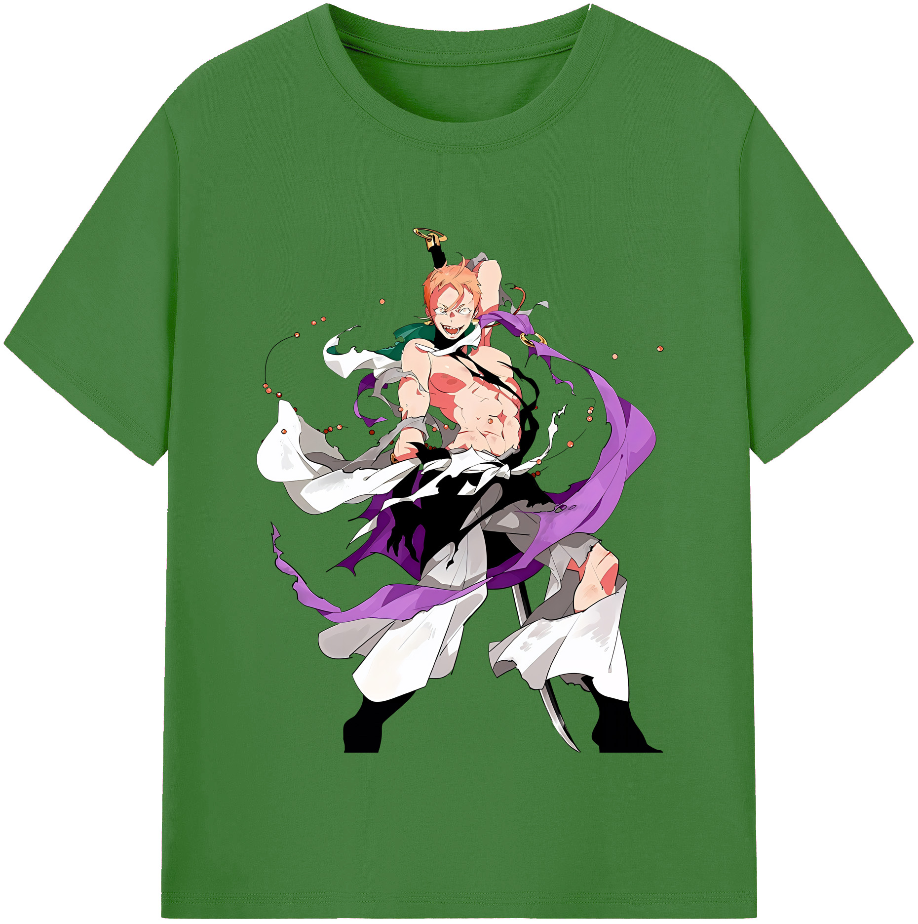 （画像用） 刀剣乱舞 Touken Ranbu レディースカジュアルプリントTシャツ（綿100％）